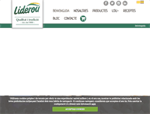 Tablet Screenshot of liderou.com